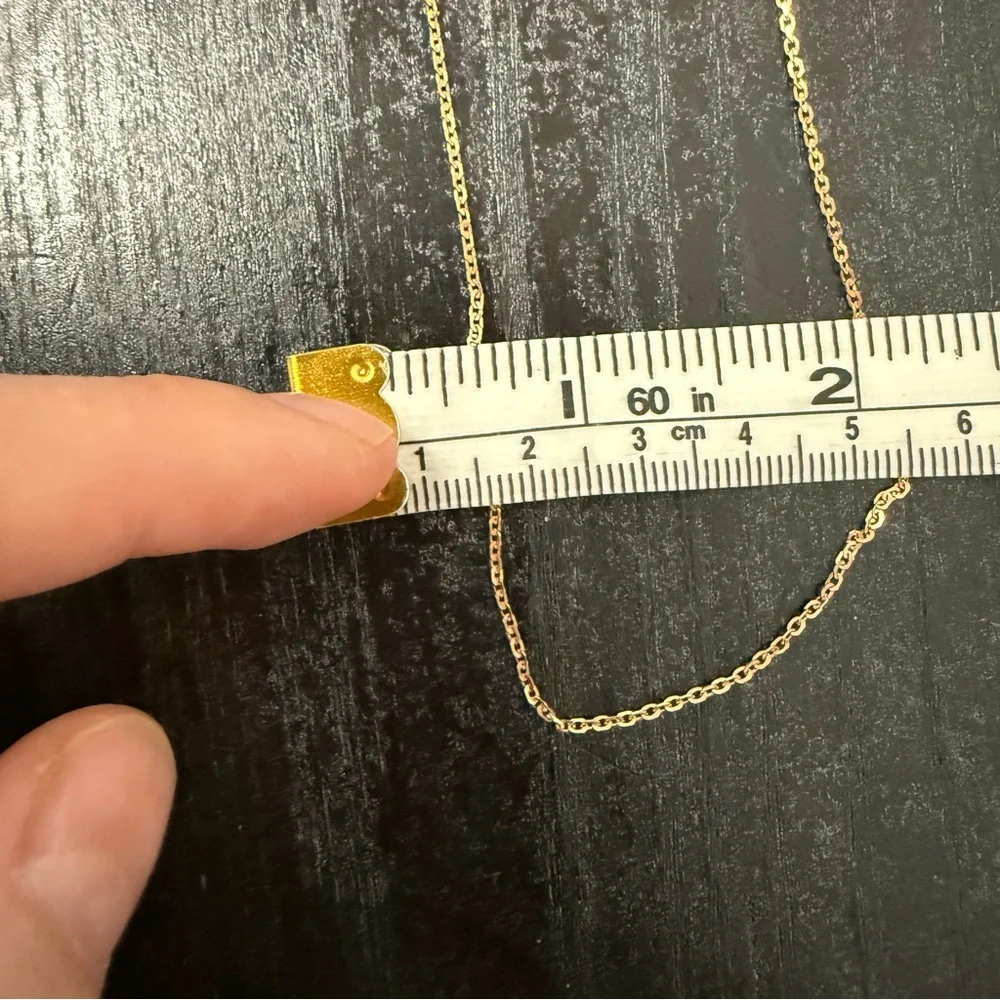 Elegant 14k ROSE Gold Chain Necklace - Picture 8 of 8